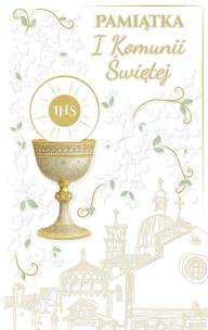 Opakowanie Kartka okolicznościowa Komunia KP30