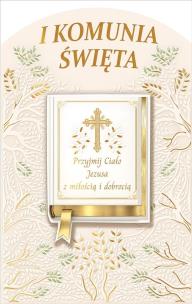 Opakowanie Kartka okolicznościowa Komunia KP34