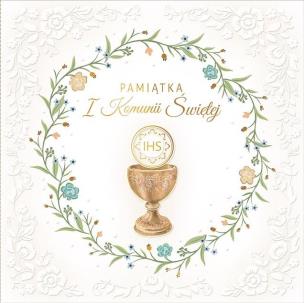 Opakowanie Kartka okolicznościowa Komunia KWK03