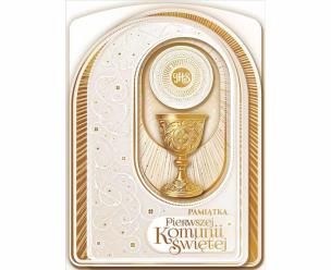 Opakowanie Kartka okolicznościowa Komunia XL01