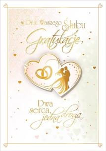 Opakowanie Kartka okolicznościowa Ślub