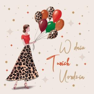 Opakowanie Kartka okolicznościowa Urodziny