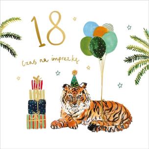 Opakowanie Kartka okolicznościowa Urodziny 18