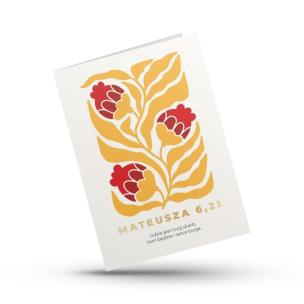 Opakowanie Kartka składana - Gdzie jest skarb - modern