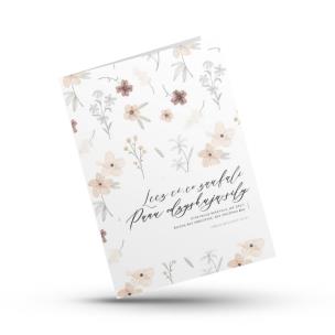 Opakowanie Kartka składana - Lecz Ci co zaufali - kwiaty