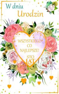 Opakowanie Kartka urodzinowa