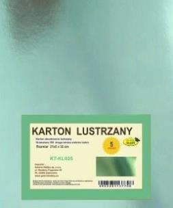 Opakowanie Karton obustronnie lustrzany 350g 21,5x32cm