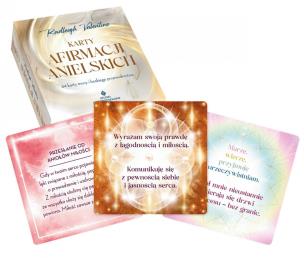 Okładka książki Karty afirmacji anielskich. 44 karty mocy i...