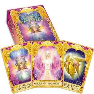 Okładka książki Karty Anielska Odpowiedź + książka w.5