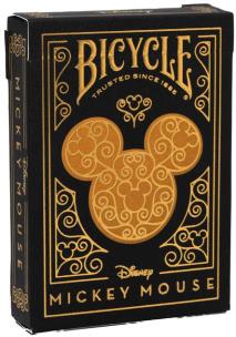 Karty do gry Bicycle Black and Gold Mickey. Wydawca: Cartamundi. Multiszop.pl Opakowanie Karty do gry Bicycle Black and Gold Mickey