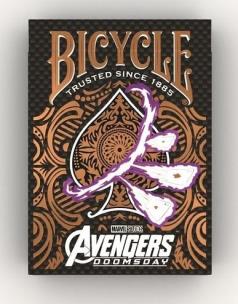 Opakowanie Karty do gry Bicycle Marvel Avengers Gambit