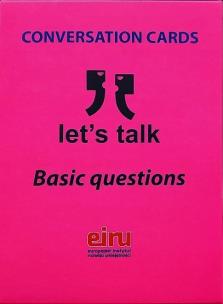 Okładka książki Karty Konwersacyjne. Let's talk Basic questions