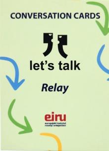 Okładka książki Karty Konwersacyjne. Let's talk Relay