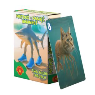 Opakowanie Karty Piotruś + Pamięć Brainrot Tralalero Tralala