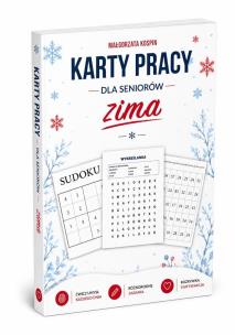 Okładka książki Karty pracy dla seniorów. Zima