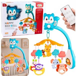 Opakowanie Karuzela projektor do łóżeczka z wiewiórką