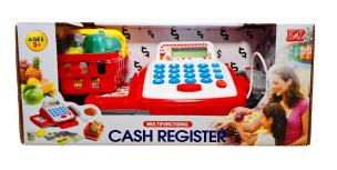 Opakowanie Kasa sklepowa z kalkulatorem i skanerem