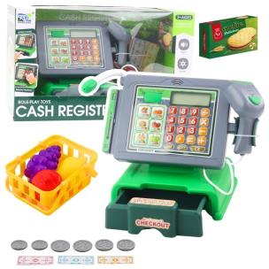 Kasa sklepowa ze światłem i dźwiękiem. Wydawca: Leantoys. Multiszop.pl Opakowanie Kasa sklepowa ze światłem i dźwiękiem