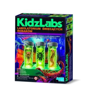 Kidzlabs Labolatorium Świecących Stworków. Wydawca: 4M Industrial Development Ltd.. Multiszop.pl Opakowanie Kidzlabs Labolatorium Świecących Stworków