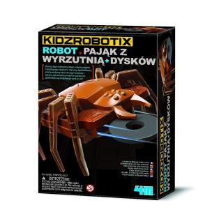 Kidzrobotix Robot Pająk z wyrzutnią dysków. Wydawca: 4M Industrial Development Ltd.. Multiszop.pl Opakowanie Kidzrobotix Robot Pająk z wyrzutnią dysków