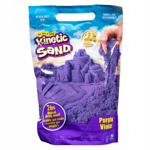 Kinetic Sand - Piasek fioletowy 900g. Wydawca: Spin Master. Multiszop.pl Opakowanie Kinetic Sand - Piasek fioletowy 900g