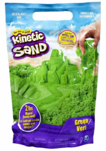 Kinetic Sand - Piasek zielony 900g. Wydawca: Spin Master. Multiszop.pl Opakowanie Kinetic Sand - Piasek zielony 900g