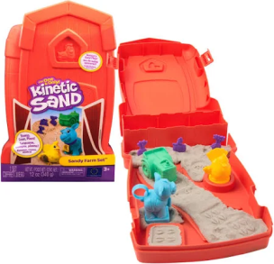 Kinetic Sand - Piaskowa Farma. Wydawca: Spin Master. Multiszop.pl Opakowanie Kinetic Sand - Piaskowa Farma
