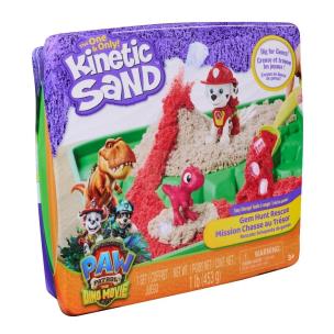 Opakowanie Kinetic Sand Psi Patrol i dinozaury Rex