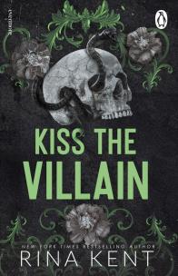 Kiss the Villain wer. angielska. Autor: Rina Kent. Multiszop.pl Okładka książki Kiss the Villain wer. angielska