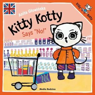 Okładka książki Kitty Kotty says: No!