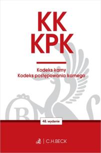 Okładka książki KK. KPK. Kodeks karny. Kodeks postępowania karnego. Edycja Prokuratorska wyd. 48