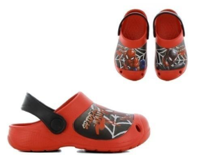 Opakowanie Klapki Spiderman