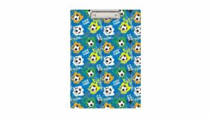 Klip A4 deska football. Wydawca: biurfol. Multiszop.pl Opakowanie Klip A4 deska football