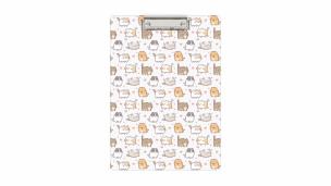 Klip A4 deska kittens. Wydawca: biurfol. Multiszop.pl Opakowanie Klip A4 deska kittens