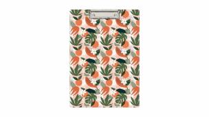 Klip A4 deska tropical. Wydawca: biurfol. Multiszop.pl Opakowanie Klip A4 deska tropical