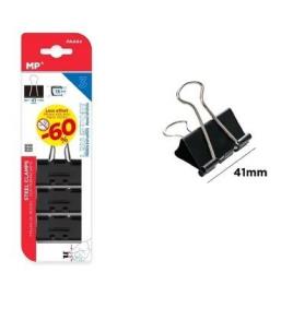 Opakowanie Klipsy biurowe 41mm 3szt