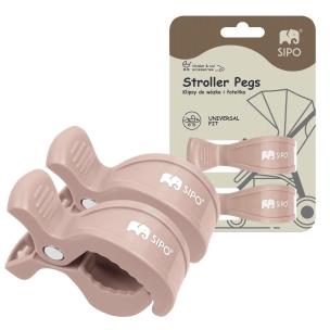 Opakowanie Klipsy do wózka 2szt