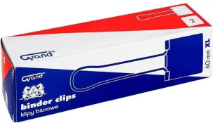 Opakowanie Klipy biurowe XL 60mm 2szt GRAND