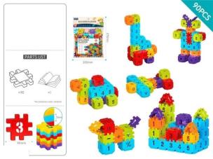 Klocki 90el. Wydawca: Merkpol. Multiszop.pl Opakowanie Klocki 90el