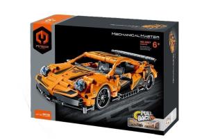 Opakowanie Klocki Auto pomarańczowe 490el