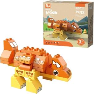 Opakowanie Klocki dinozaur ankylozaur 30el