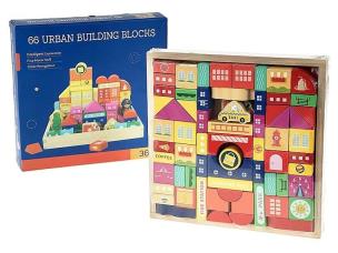 Opakowanie Klocki drewniane Miasto