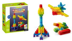 Opakowanie Klocki konstrukcyjne BulletBlocks 100 elementów