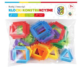 Klocki konstrukcyjne figury przestrzenne. Wydawca: Askato. Multiszop.pl Opakowanie Klocki konstrukcyjne figury przestrzenne