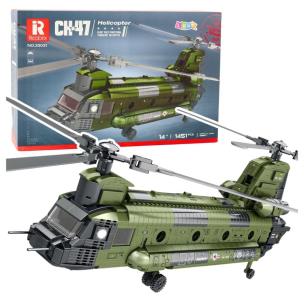 Opakowanie Klocki konstrukcyjne Helikopter wojskowy Chinook