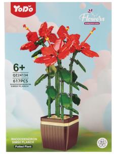 Opakowanie Klocki konstrukcyjne Kwiaty 617 elementów