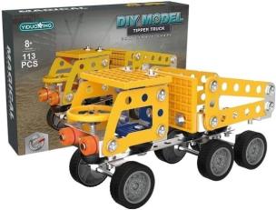 Opakowanie Klocki konstrukcyjne metalowe 113el