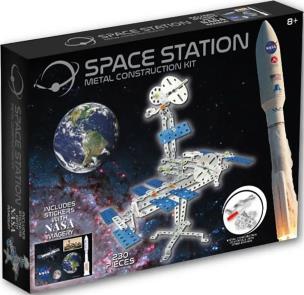 Opakowanie Klocki konstrukcyjne NASA metalowe Stacja Kosmiczna 230 elementów