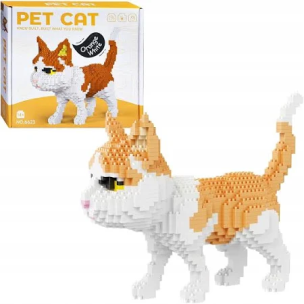 Klocki kot 1500el. Wydawca: Trifox. Multiszop.pl Opakowanie Klocki kot 1500el