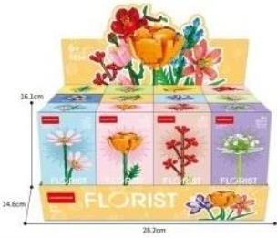 Opakowanie Klocki kwiaty